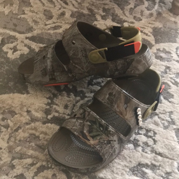 CROCS Other - Men crocs  Camouflage Sandals